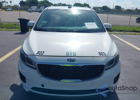 2017 Kia Sedona Lx из США, поврежденный, VIN KNDMB5C14H6331069
